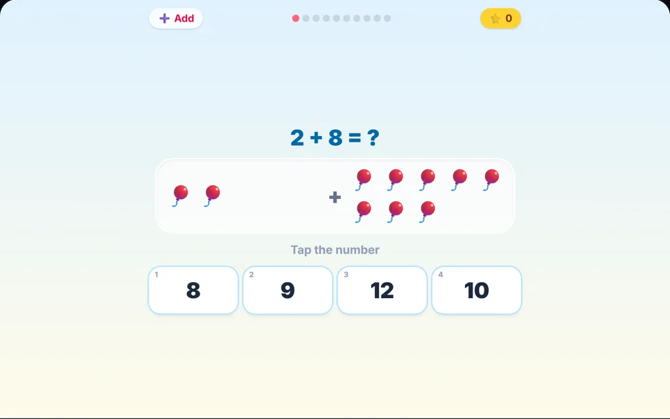 Counting Fun gameplay