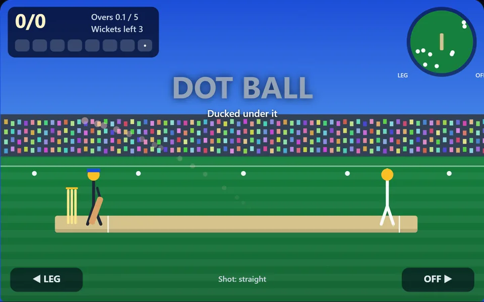 Cricket Smash gameplay